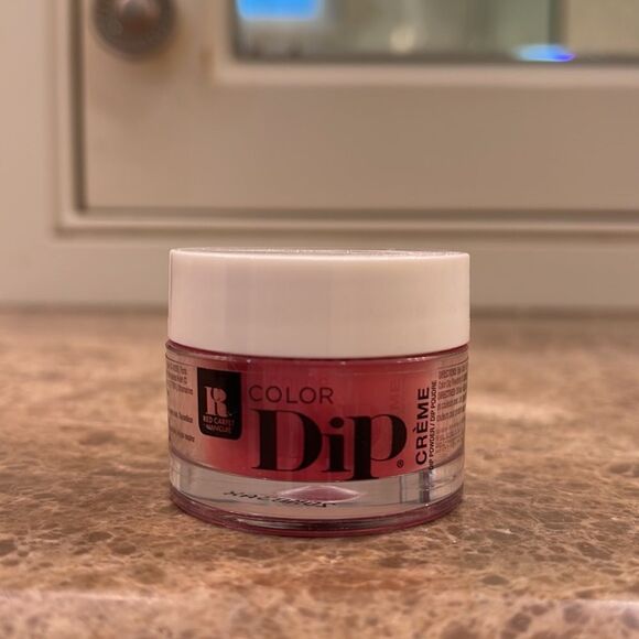 Red Carpet Manicure Color Dip Nail Dip Powder, Seductive Star Red Creme 0.3 oz - Picture 2 of 3